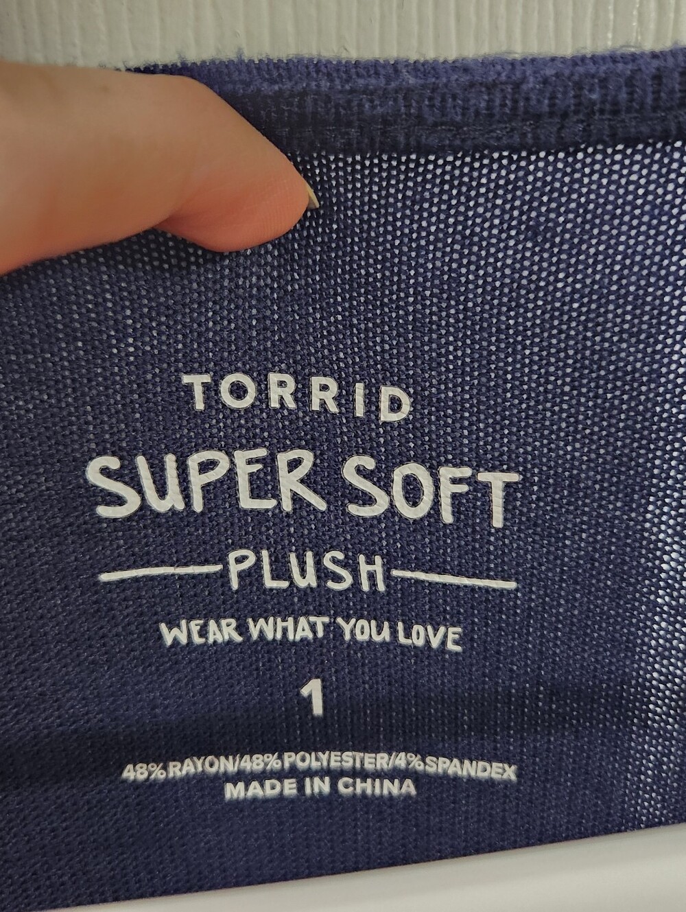 Torrid super soft plush 3/4 sleeve navy skater dress stretch pockets minimalist - Picture 3 of 11
